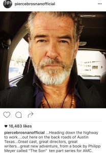 Pierce Brosnan in Austin