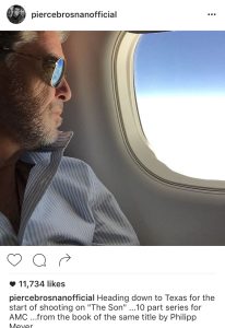 Pierce Brosnan in Austin