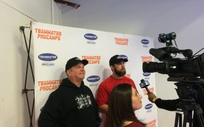 Garth Brooks inspires youth athletes with Teammates ProCamps