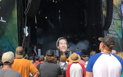 Matthew McConaughey spotted at Austin City Limits Music Festival 2017