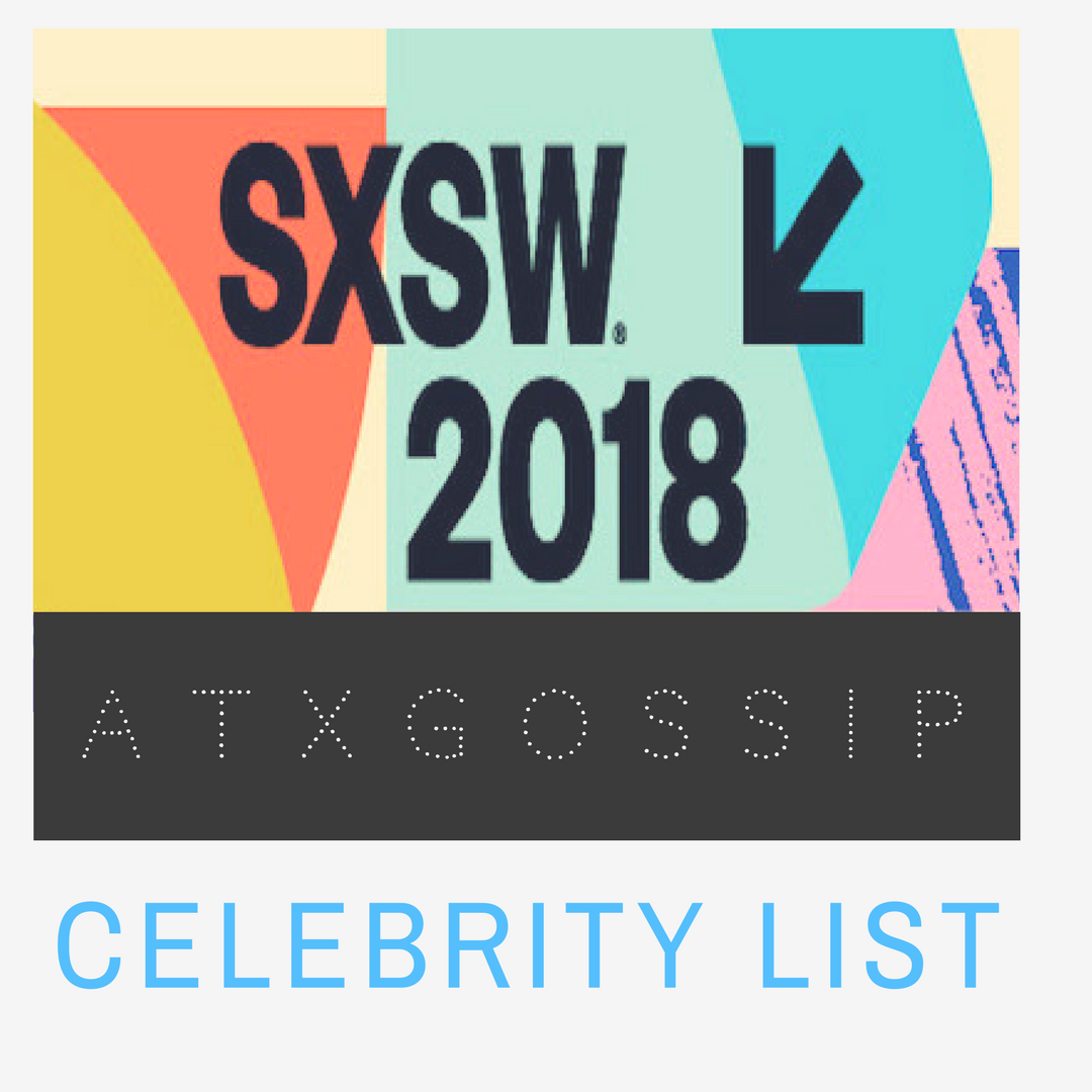 Celebrities attending SXSW