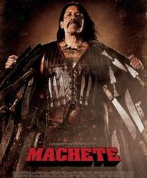 Jessica Alba Spotted Shooting Machete in Austin