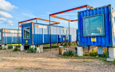 Looking For A Glamping Style Getaway Near Austin? Try Container Camping at Flop Houze