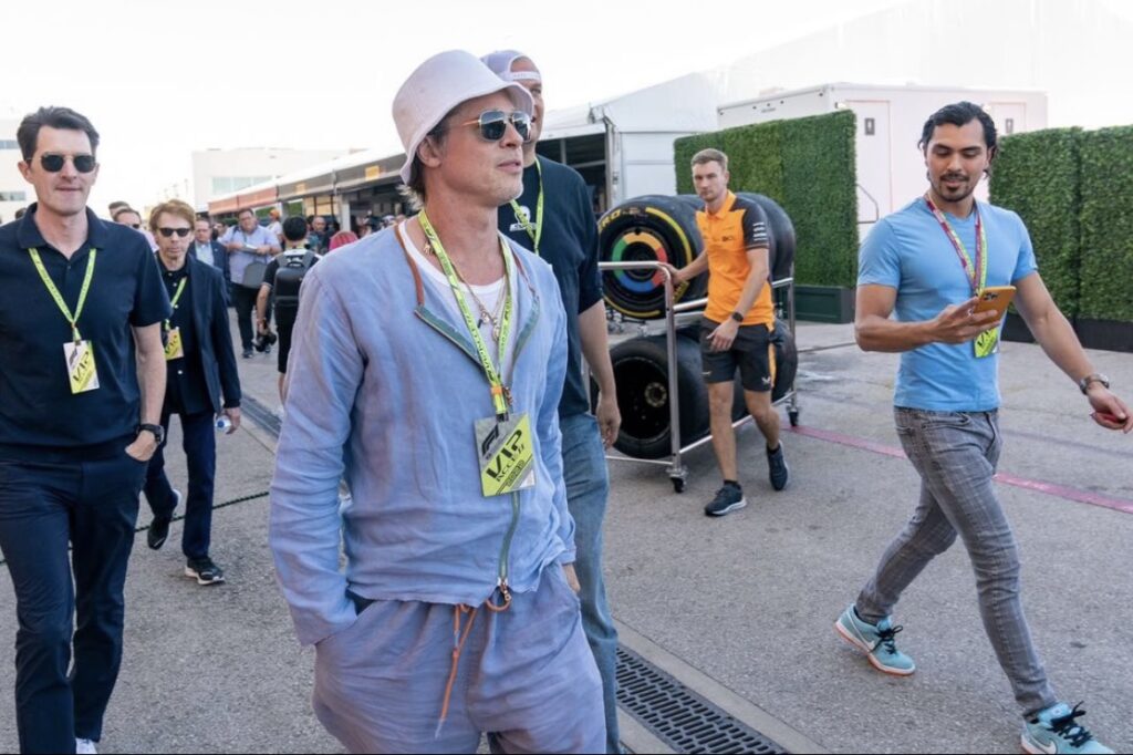 Brad Pitt F1