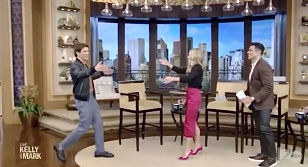 James Marsden talks Austin and BBQ on Live With Kelly and Mark