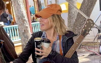 Renee Zellweger And Her Hat Attend Las Vegas Grand Prix F1 Race