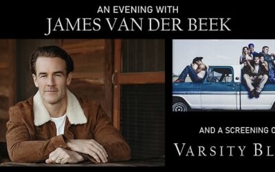 James Van Der Beek Hosting Varsity Blues Screenings in Texas
